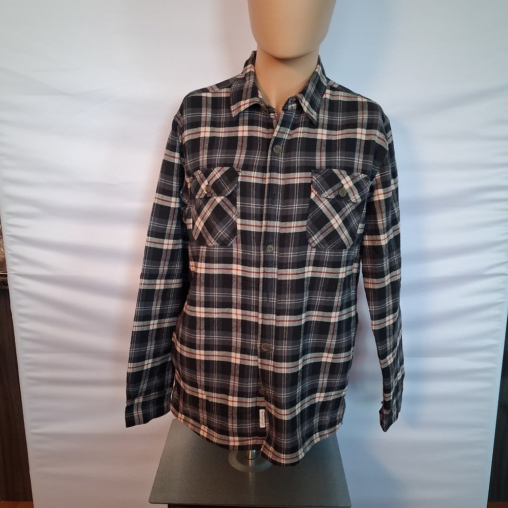 Weatherproof Vintage long-sleeve flannel Men's jacket Size: M